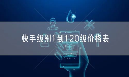 快手级别1到120级价格表