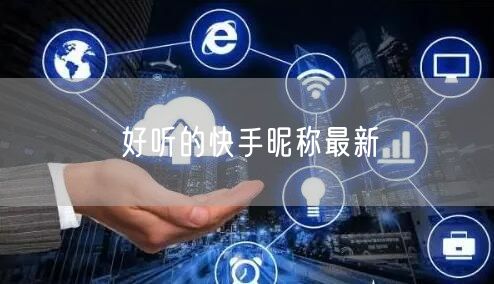 好听的快手昵称最新