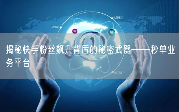 揭秘快手粉丝飙升背后的秘密武器——秒单业务平台