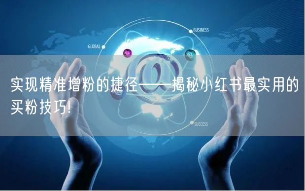 实现精准增粉的捷径——揭秘小红书最实用的买粉技巧!