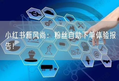 小红书新风尚：粉丝自助下单体验报告！