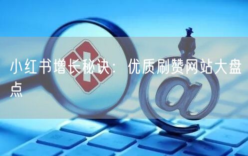 小红书增长秘诀：优质刷赞网站大盘点