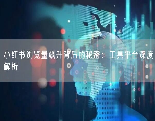 小红书浏览量飙升背后的秘密：工具平台深度解析